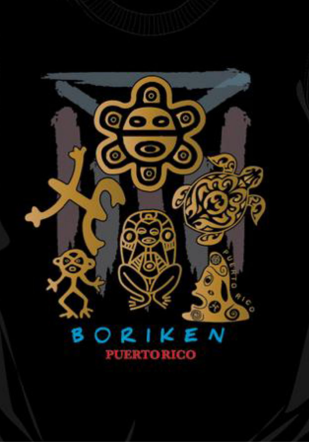 Taino Symbols Tank